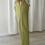 Balzac Paris Striped Wide-Leg Trousers