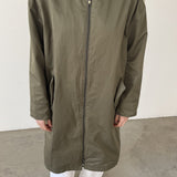 Massimo Dutti Abrigo Verde con Capucha