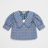 GANNI Blusa de Cuadros