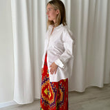 Camisa Larga Blanca COS