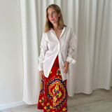 Camisa Larga Blanca COS