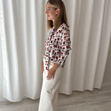 Levi's White Denim Midi Skirt