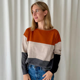 Jersey de Punto Colour Block Marella