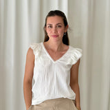 Blusa con Volantes Polín et Moi