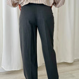 Sézane Grey Tailored Trousers