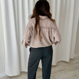 Sézane Grey Tailored Trousers