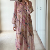 Vestido invitada rosa MAKSU S