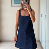 Vestido vaquero de tirantes VEINTISIETE BARCELONA TALLA ÚNICA