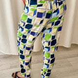Pantalón estampado geométrico & Other Stories