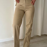 Pantalón Camel de Sastrería Armani Collezioni