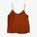 Top sin mangas cuello pico MANGO XS