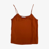 Top sin mangas cuello pico MANGO XS