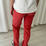 Pantalón Coral Recto con Bolsillos Utilitarios MEISÏE